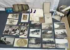 Lot antique PHOTO RPPC post cards WILD WEST 1800s 1900s Guns FORBIDDEN EPHEMERA picture