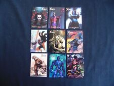 2009 X MEN ARCHIVES MARVEL NEMESIS COMPLETE CHASE SET Rittenhouse N1 to N9 picture