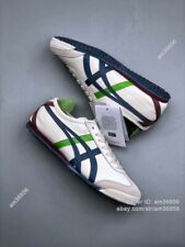 NEW Onitsuka Tiger MEXICO 66 Sneakers Cream/Mako Blue Vintage Style 1183A201-115 picture