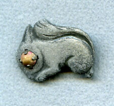 Germany 1930s Winterhilfswerk ? WHW Squirrel zinc pin approximately 22 x 28 mm picture