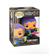 Funko POP STAR-LORD #1240 Black Light Guardians Vol. 3 Target Exclusive NEW picture