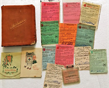 Hanover Pennsylvania Address Book & Licenses 1950s-70s Ephemera Vintage picture