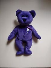 Royal Princess Diana ty Beanie Baby Bear 1997 Handmade In China P.E. Pellets picture