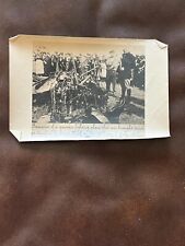 Rare WWI photo card of downed German plane - July 28th 1918 picture