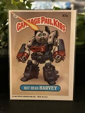Garbage Pail Kids 1986 Series 3 Hot Head Harvey 87a (DIE-CUT ERROR) picture