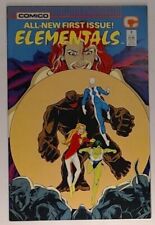 Elementals #1 (Comico, 1989)  Wrap-around Cover picture