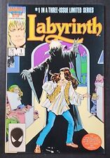 Labyrinth #1 Marvel Comic 1986 HIGH GRADE David Bowie LABYRINTH Movie  picture