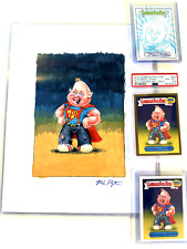 HOLY GRAIL 1/1  GPK GOONIES LOT SLOTH Color Rough Art 2015 Garbage Pail Kids picture