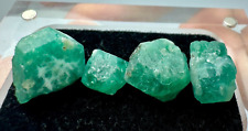 37 Carat UNUSUAL  Fluorescent Top Green Hauyne Crystals Lot From @Afghanistan picture