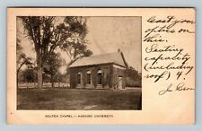 Cambridge MA-Massachusetts, Holden Chapel, Harvard University Vintage Postcard picture