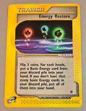 Uncom Energy Restore #138/165 (Trainer) 2002 Pokemon EN Mint Vintage Expedition picture