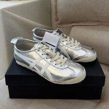 Onitsuka Tiger MEXICO 66 THL7C2-9399 Silver Off White Unisex Shoes 2024 NEW picture