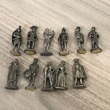 Lot of 11 Vintage Lead Pewter Mini Figures picture