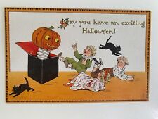 Halloween Series No 190 Children and JOL Raphael Tuck & Sons Vintage Postcard picture