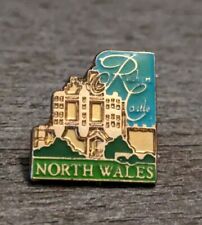 Ruthin Castle In North Wales United Kingdom Vintage Travel/Souvenir Lapel Pin picture