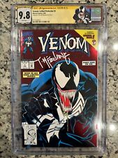 VENOM: LETHAL PROTECTOR #1 CGC 9.8 SIGNED TODD MCFARLANE CUSTOM LABEL picture