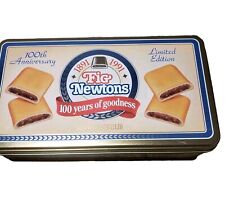 Vintage 1991 Fig Newtons 100th Anniversary Limited Edition Collectible Tin *mint picture