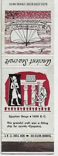 One of Contact Set Ancient Sea-craft Egyptian Barge Empty Matchcover picture