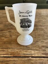 Jean Lafitte's Absinthe House New Orleans Bourbon St French Quarter Milk glass picture