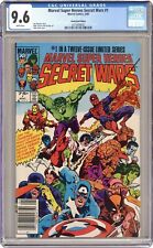 Marvel Super Heroes Secret Wars 1N CGC 9.6 Newsstand 1984 4275499005 picture