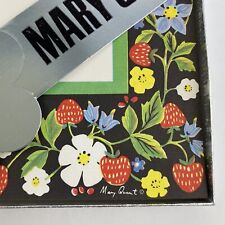 Rare Vintage Stationery Set Mary Quant Strawberries Cottagecore Paper Envelopes picture