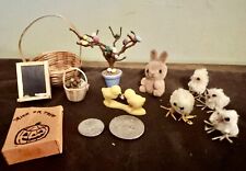 Easter And Halloween Lot Dollhouse Vintage 35 Years Old picture