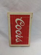 Vintage 1979 Coors Playing Card Deck No Jokers picture
