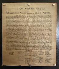 The Unanimous Declaration Of The Thirteen United States Of America picture