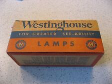 Vintage Box of 10 Westinghouse Lamps Christmas Lights C7 Untested picture
