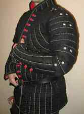 Medieval Gambeson Medieval Padded collar full sleeves Thick Black color picture