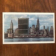 American Scene Collection Postcard Manhattan Skyline, New York City, New York picture