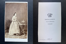 Bartholomew, Egham, Lady Vintage CDV Albumen Print. picture
