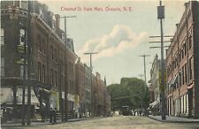 Postcard 1908 New York Oneonta Chestnut Street Main Department Store 24-5223 picture