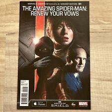 THE AMAZING SPIDER-MAN RENEW YOUR VOWS #1 2015 MARVEL'S AGENT OF SHIELD VARIANT picture