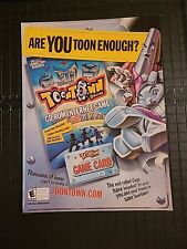 Disney Toontown Online CD-Rom Internet Game Print Ad 2003 8x11 Great To Frame  picture