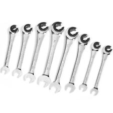Anbull Wrench Set SAE Fixed Head Ratcheting 72 Gears CR-V Chrome Vanadium Ste... picture