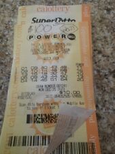 California State 2023 Used Lottery Tickets - NO WINNERS $100 Gambling Loss picture
