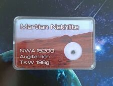 NWA 15200 Martian Nakhlite Augrite-rich Meteorite Micro #1 picture