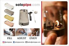 Solopipe - Original all in one Lighter + bag, brush, poker & screen - Rose Gold picture