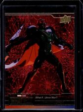 Infinity Ultron 2023 Upper Deck Marvel What If Possibilities Red /888 picture