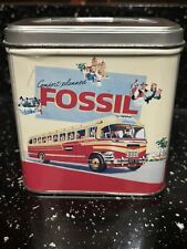 Vintage Fossil Watch Tin Case picture