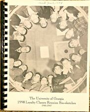 University of Georgia, 1940-1947 Alumni Reunion Bio-Sketches Book, Loyalty Class picture