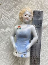 Vintage Pincushion Flapper Doll 1920s Art Deco Made in Japan Tiny picture