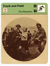 1908 London Marathon - Track and Field   Sportscasters Card  picture