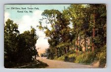 Kansas City MO- Missouri, Cliff Drive, North Terrace Park Vintage c1909 Postcard picture