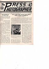 1947 Press Photographer NY magazine  with vintage ads (j1000 picture