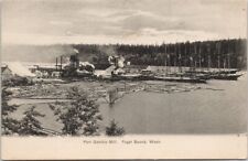 Port Gamble Mill Puget Sound WA Washington Unused Postcard F21 picture
