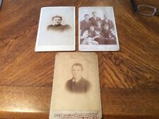 Lot Of 3 antique photographs LOUISVILLY KENTUCKY picture