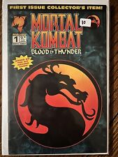 Mortal Kombat #1 Blood and Thunder (Newsstand Variant) 1994 Malibu picture