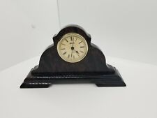 Vintage Hermle Solid Marble Mantel / Desk Clock Quartz Made In Germany Rare picture